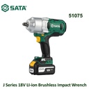 Mesin Bor 51075 - J Series 18V LI-ion Brushless Impact Wrench Sata Tools