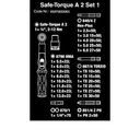 Torsi-Safe Metric Set Wera 05075832001 Safe-Torque 1/4" Hexagonal 2-12 Nm