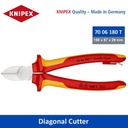 Tang Potong VDE 70 06 180 T Knipex Diagonal Cutter VDE Pliers