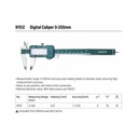 Jangka Sorong 91512 Digital Caliper 0-200mm Sata Tools