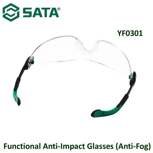 Kacamata YF0301 - Functional Anti-Impact Glasses (Anti-Fog) Sata Tools