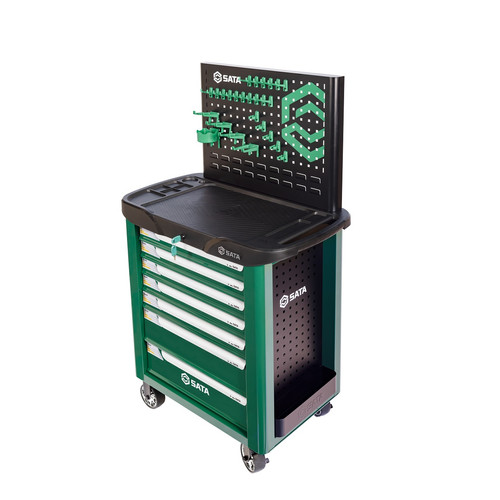 Tool Kit Set 147 Pcs 7 Drawer Tool Trolley Set 09928SB-GR Sata Tools
