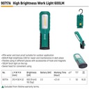 Lampu Senter 90717A High Brightness Worklight 600lm Sata Tools
