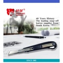 Pisau Cutter Kecil 9 mm S504 Alloy SINSEUNG Snap-Off Knife 9mm