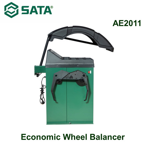 Mesin Balancing Ban Mobil AE2011 Economic Wheel Balancer Sata Tools