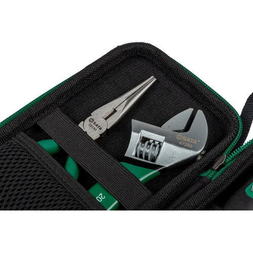 Tool Kit Set 15 Pcs 06001A - 15 Pcs Basic Tools Set Sata Tools