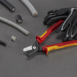 Tang Potong Kabel VDE 95 18 225 KNIPEX StepCut XL