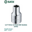 Kunci Shock Mata Sok Inci 13513 1/2″ 12 PT Socket 1-1/16" Sata Tools