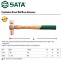 Palu Konde 1 Lbs Anti Percikan Api 31161 Ball Pein Hammer Sata Tools