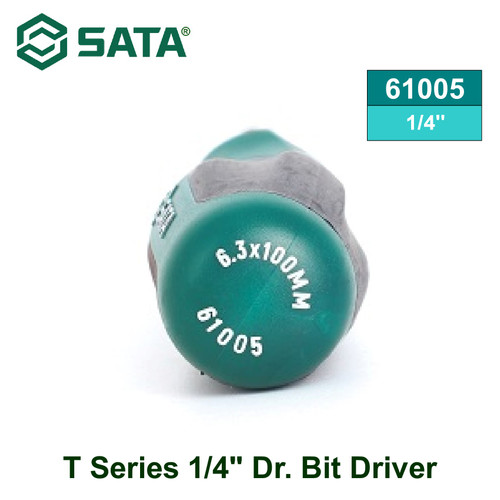 Kunci Nut Driver 61005 T Series 1/4" Dr. Bit Driver Sata Tools