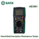 Multitester Penguji Arus Listrik AE3501 Hand-Held Insulation Resistance Tester Sata Tools