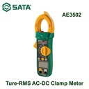 MultiTester Alat Pengukur Arus Listrik Jepit AE3502 Sata Tools Ture-RMS AC-DC Clamp Meter