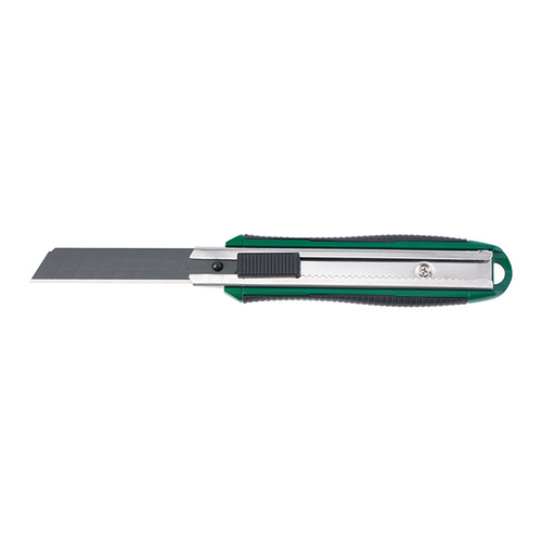 Pisau Cutter Aluminium 18x100 mm 93612 Aluminum Alloy Utility Knife Sata Tools