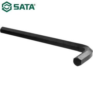 Kunci L Pendek 19 mm 84325 - Black Plated Hex Key 19 mm Sata Tools