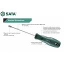 Obeng Minus Magnet 6 X 100 mm 62212 Slotted Screwdriver Sata Tools
