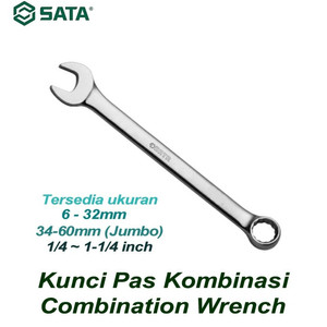Kunci Ring Pas Kombinasi Jumbo 42 mm 40246 Comb Wrench Sata Tools