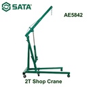 Alat Derek Hidrolik Kapasitas 2 Ton AE5842 Sata Tools 2T Shop Crane