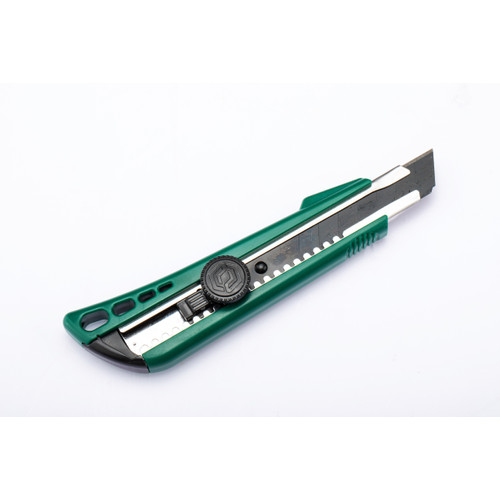 Pisau Snap-off 93429 Pegangan Karet, 8 titik, 18x100MM Sata Tools
