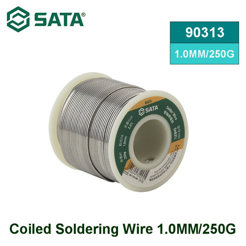 Kawat Solder Kabel Solder 90313 Coiled Soldering Wire 1.0 mm /250G Sata Tools