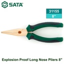 Tang Lancip Anti Api 8 Inch 31155 Explosion Proof Long Nose Pliers 8" Sata Tools