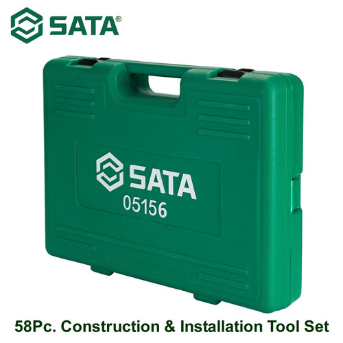 Tool Kit Set Sata 05156 - 58 Pcs Construction & Installation Tool Set Sata Tools