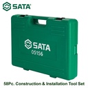 Tool Kit Set Sata 05156 - 58 Pcs Construction & Installation Tool Set Sata Tools