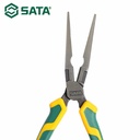 Tang Lancip 8" Sata 70122D High Leverage Long Nose Pliers 8" Sata Tools