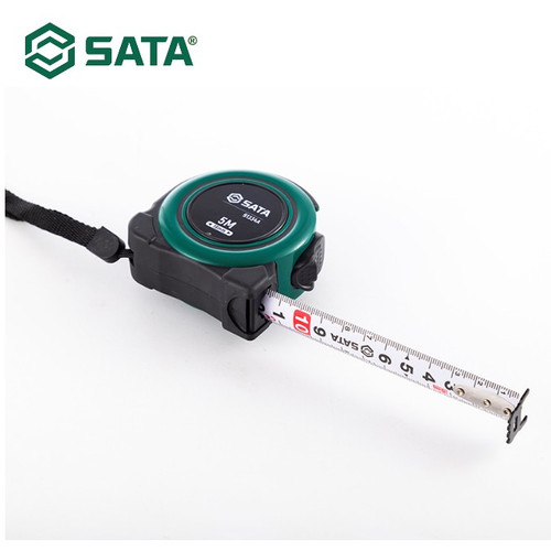 Meteran 5 Meter x 19 mm Sata 91334A Tape Measure 5m x 19mm Sata Tools