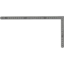 Penggaris Siku 30 x 15cm 12325 SHINWA Square Flat Polish