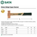 Palu Tembaga 1360 g/48 oz 92367 Sledge Copper Hammer 3 Lbs