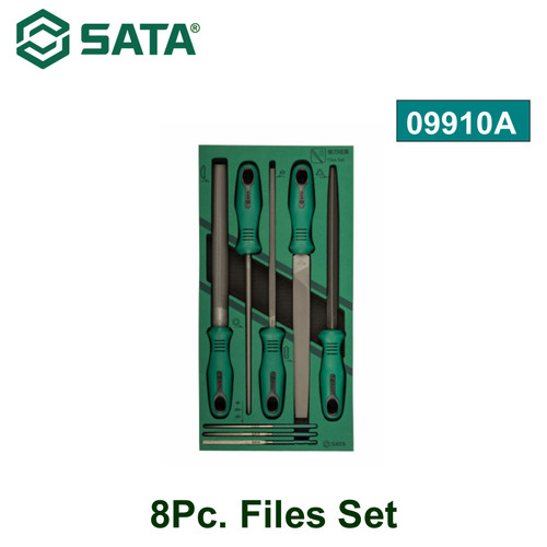 Kikir Set 8 buah 09910A Sata Tools 8 pcs Files Set