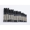 Mata Bor Set 21 pcs Tap Senai Ulir Kasar HSS 50453 Sata Tools 21Pc. HSS Coarse Thread Tap Set