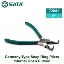 Tang Snap Ring 5" 10-22 mm 72041 Internal Germany Open Curved Sata Tools