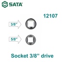 Kunci Sok 3/8" Dr. 6pt  ukuran 5/8" Inci Sata Tools 12107 3/8" Drive 6 point Socket 5/8"