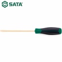 Obeng Minus Anti Api 31142 Explosion Proof Screwdriver, SL 6x150mm Sata Tools