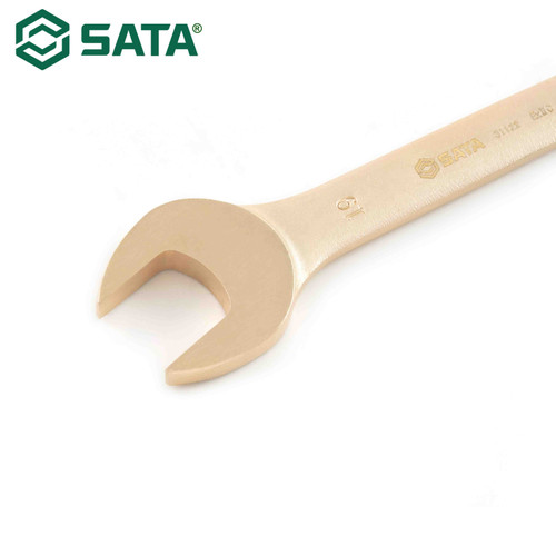 Kunci Pas Anti Api 31127 Metric Explosion Proof Open End Wrench 30x32mm Sata Tools
