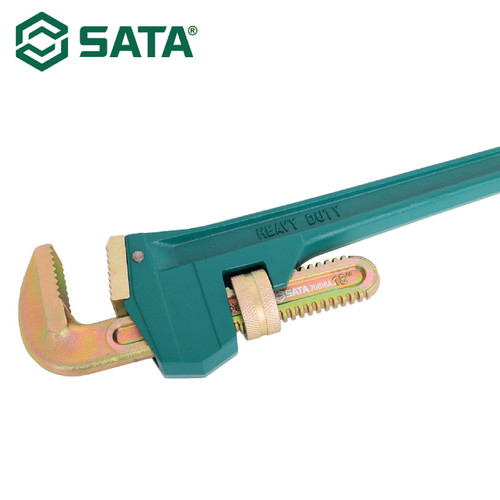 Kunci Pipa 48 Inch Sata 70819A Heavy Duty Pipe Wrench With Titanium 48" Sata Tools