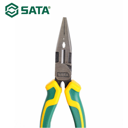 Tang Lancip 6" Sata 70121D High Leverage Long Nose Pliers 6" Sata Tools
