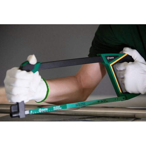 Gergaji Pegangan Aluminium 300 mm 93401A Aluminum Hack Saw 12" Sata Tools