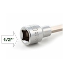 Socket Bits Bintang T60 25109 Sata Tools 1/2" Dr. Bit Socket, 100MM Length Torx T60