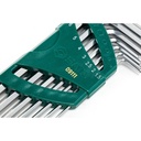 Kunci L 1.5 - 6.0 mm 09111 7Pc. Extra Long arm Hex Key Set