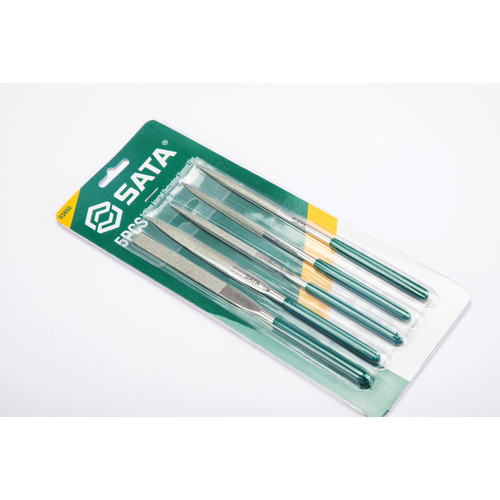 Kikir set 5 buah Sata Tools 03850 5 pcs Diamond Needle File Set 5x180MM