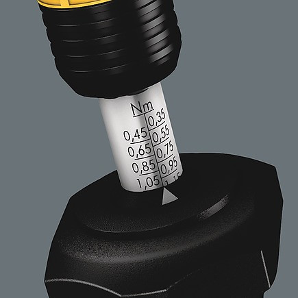 Obeng Torsi ESD 1/4" 2.5-11.5 in. lbs. Wera 05074733001 Adjustable Torque ESD
