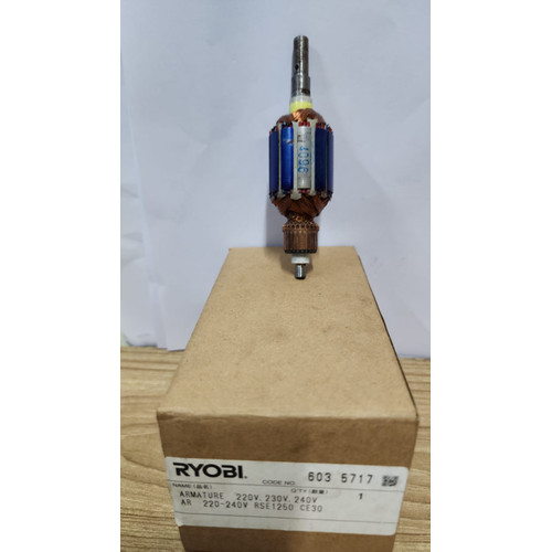 Spare Part Power Tool (RSE-1250) 6035717 - Armature 220V.230V.240V Kyocera Ryobi