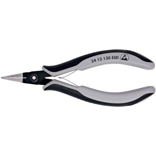 Tang Lancip 34 12 130 ESD Knipex Precision Electronics Gripping Pliers