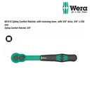 Kunci Shock Ratchet 3/8" drive Wera 05005540001 8010 B Zyklop Comfort Ratchet, with reversing lever, 3/8" x 230 mm