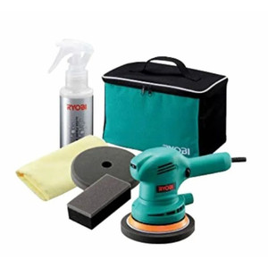 Mesin Poles Mobil & Amplas Kayu PED-130KT Kyocera Ryobi Sander Polisher Kit