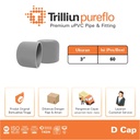 Fitting Pipa uPVC Trilliunpureflo D Cap 3" Inch