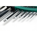Kunci L 10 pcs 2-10 mm 09112 SATA Long Arm Ball Point Hex Key Wrench Set