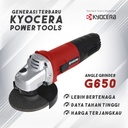 Mesin Gerinda Genggam G-650 Kyocera Angle Grinder